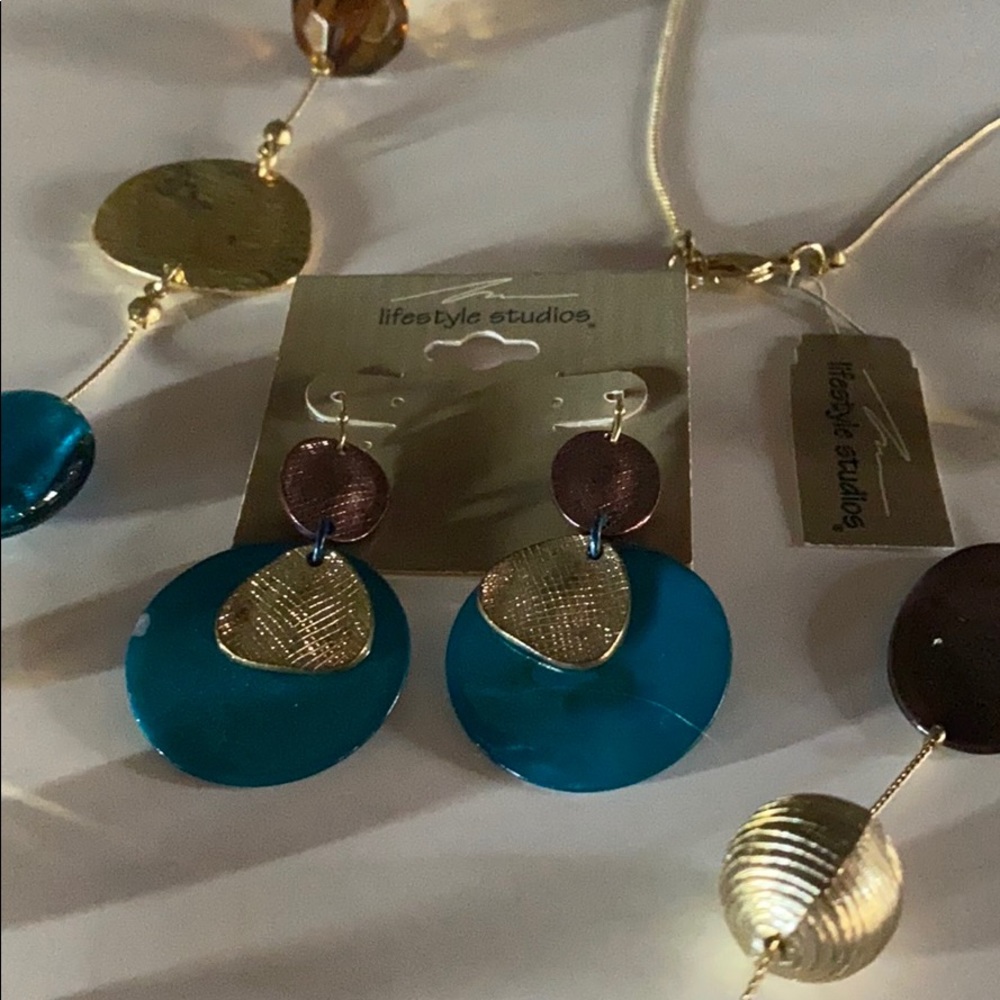 Necklace and Earrings - Fashion Jewelry